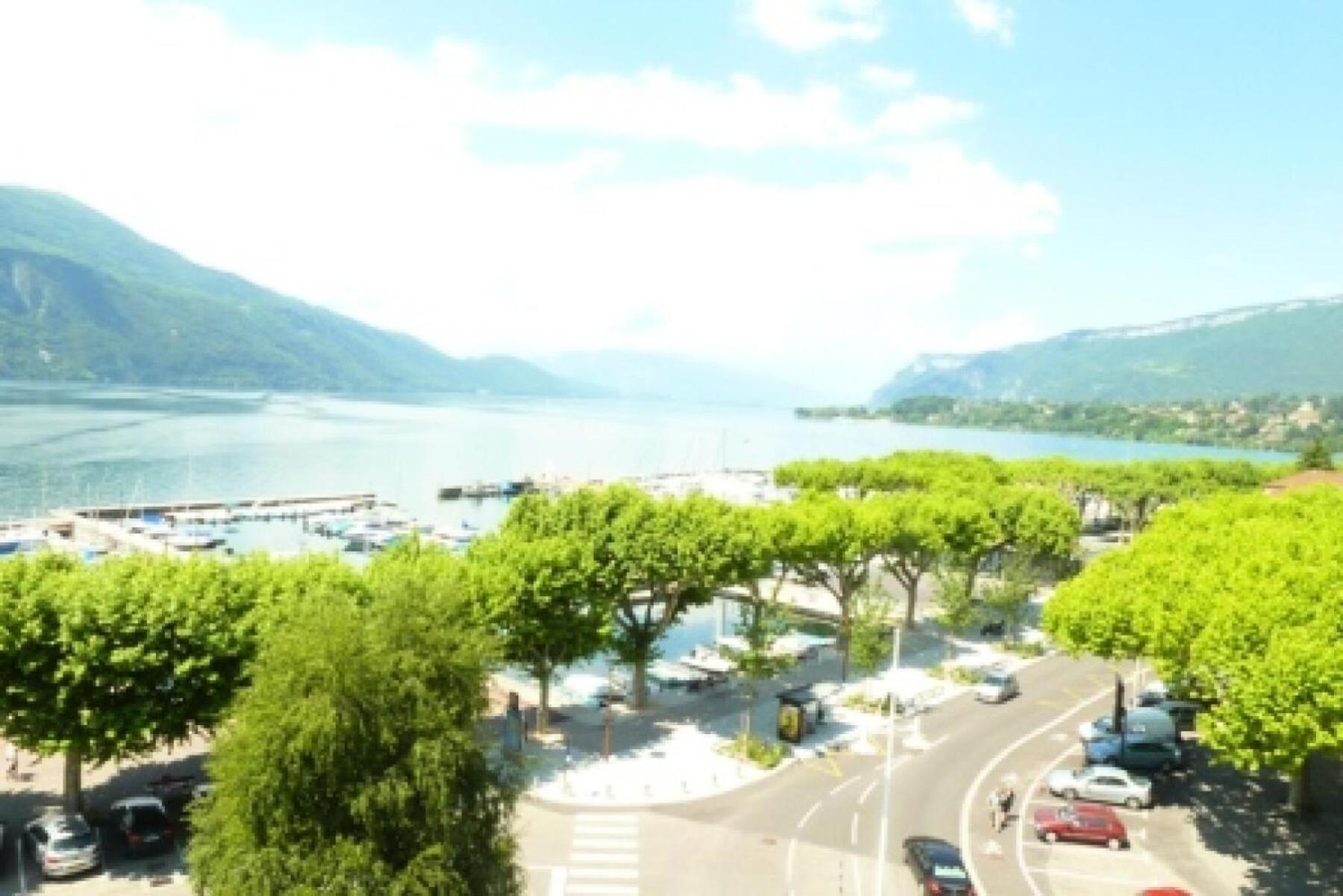Residence Les Belles Rives E - Vue Magnifique Et Imprenable Sur Le Lac Du Bourget ! Mae-6774 อิกซ์เลส์แบ็งส์ ภายนอก รูปภาพ